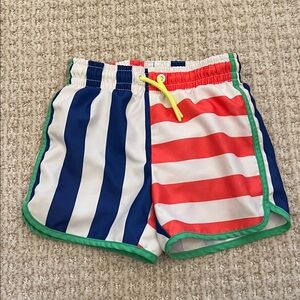 GAP Kids Striped Swim Shorts
